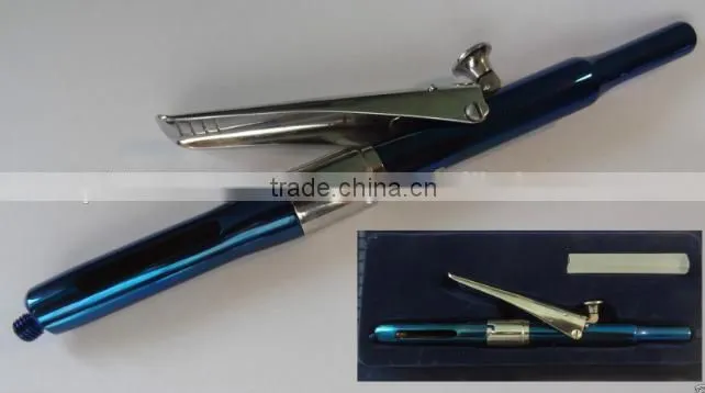 Dental Intraligamental Syringe Made of Steel Titanium Coating