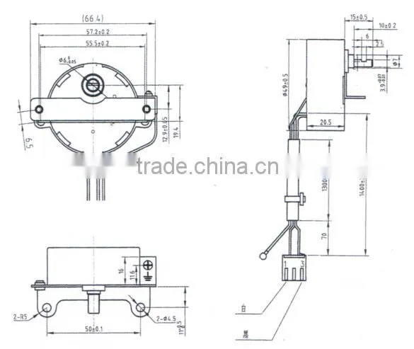 50TYZ420-d3 ac Synchronous Motor 220v for solenoid valve