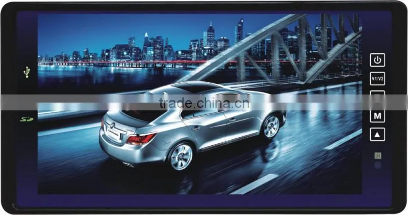 9inch smart side view mirror with sesors