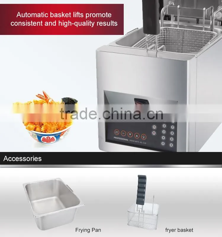 Top Quality Commercial Auto Lift Up Chicken Fryer 8L with CE