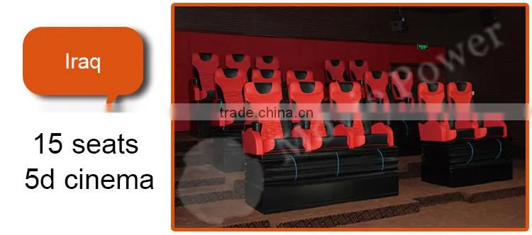 Low input high output business of 5d cinema theater