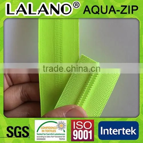 professional zipper manufacturer wholesale NO.3 nylon continuous green zipper