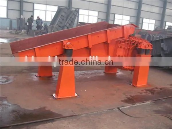 Professional seated type vibrating feeder for mine