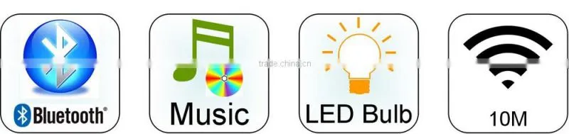 2015 New Technology LED Light Bluetooth Speaker