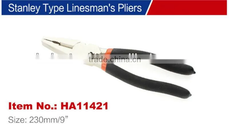 Stanley Type Linesman's Pliers