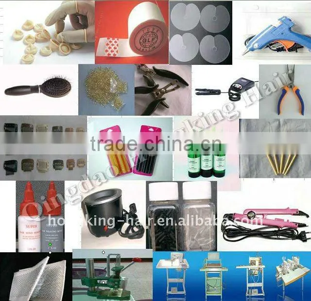 Micro beads hair extension tool silicon micro ring for prebonded hair extensions