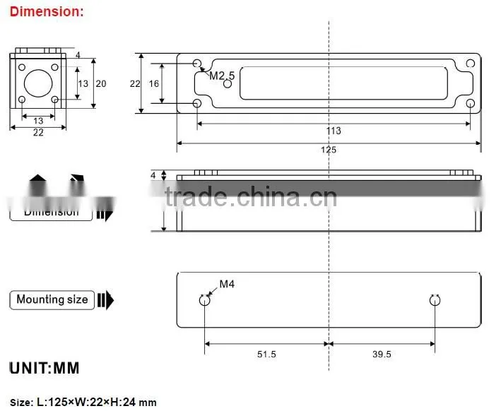 2016 New Designed Industrial Heading Sensor 3D Digital Compass From Shenzhen Factory