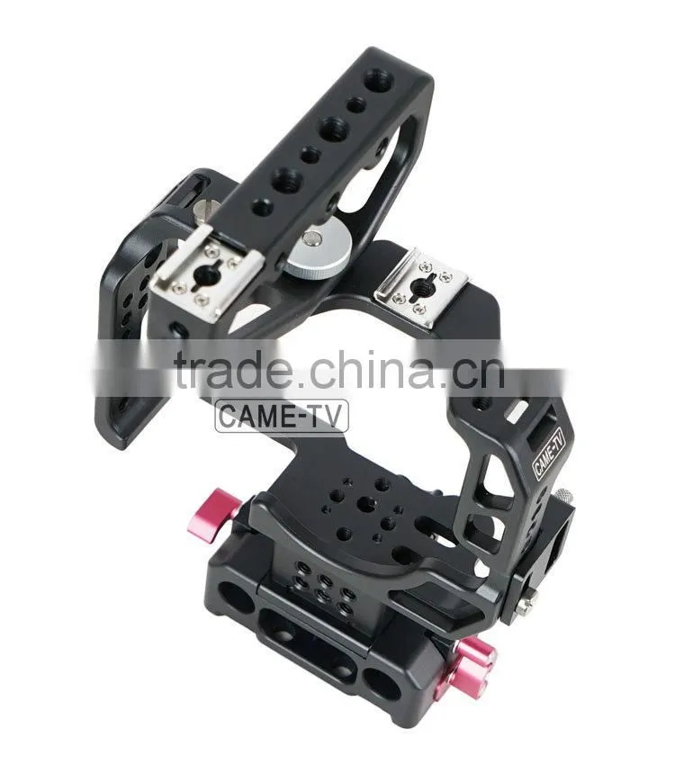 CAME-TV Protective Cage for GH4 Camera Rig with Handle HT-GH4 Armor