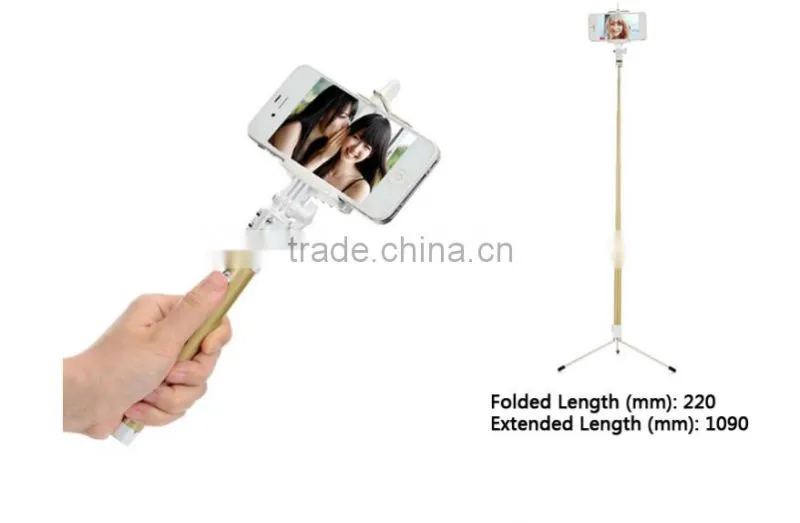 2015 New Products On China Market Foldable & Mini Bluetooth Smart Close Self-timer