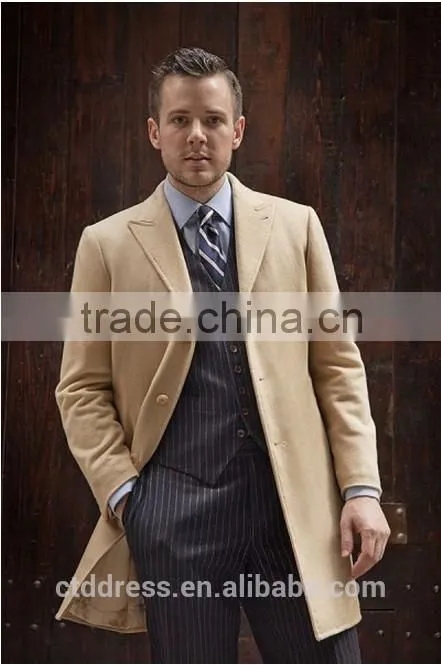 italian wool custom cashmere overcoat men