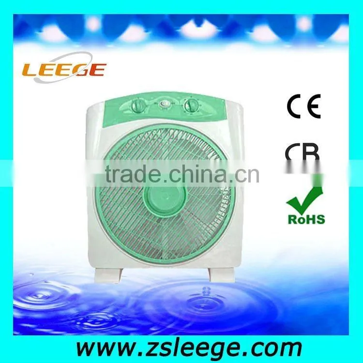 Lovely colorful 10 inch box fan/square box fan