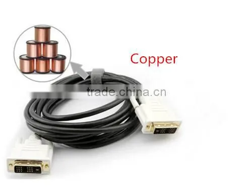 DVI-D Single Link Male to Male Video Digital Cable 6ft 18+1 Pin