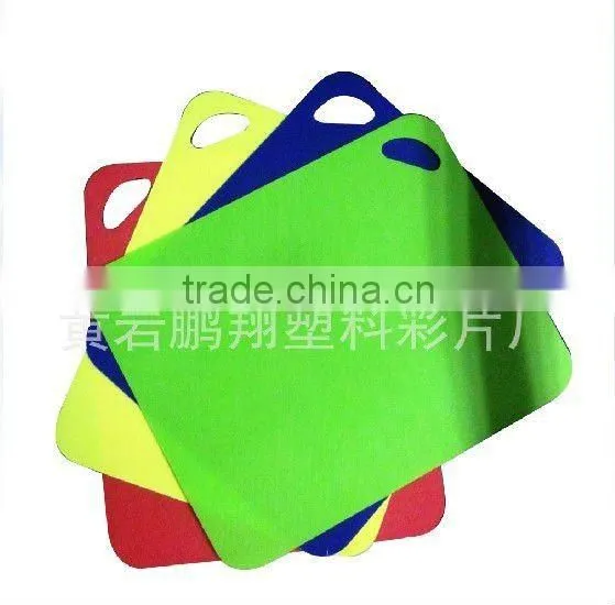 plastic thin flexible chopping board/cutting board