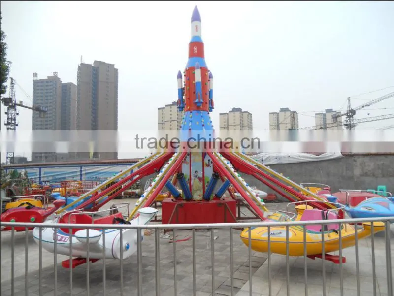 New Design Amusement Parks Kiddie Rides Aircraft Self Control Plane Rides