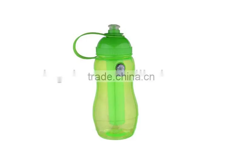 plastic sports water bottle