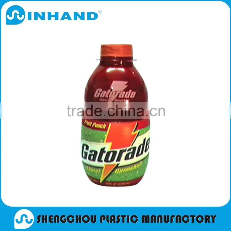 2016factory EN71 Eco-friendly Promotion yellow pvc inflatable bottle baby toy/kids toys