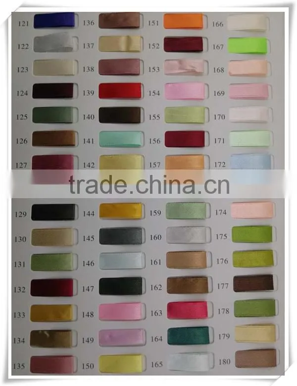 2015 wholesale character Custom 100% polyester decorative ribbon,satin gift ribbon,kinds of ribbon