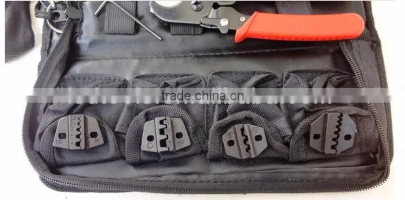 LSD good quilty HS-K02C mini combination crimping Tool Set with cable cutter,die set crimp tool set tool kit