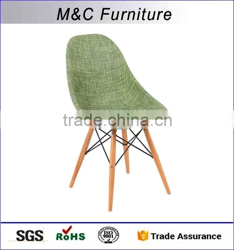 Cheap simple design rattan bar stool with foldable wooden feet