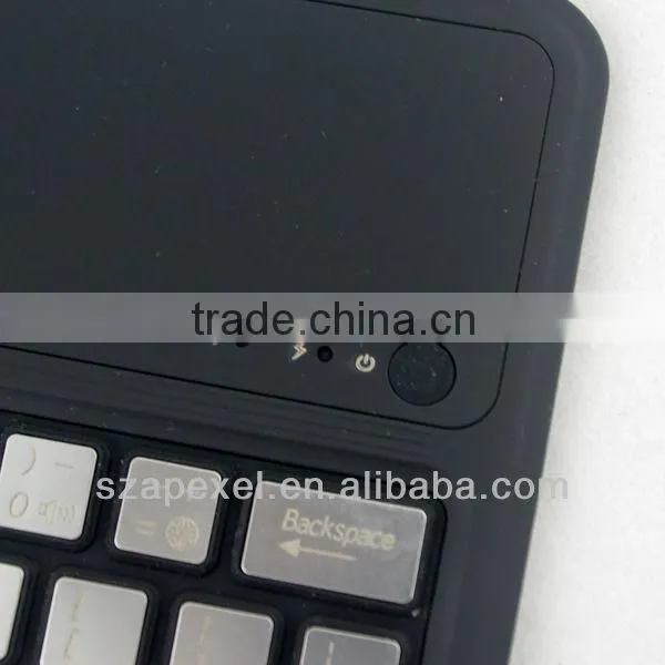 Hot Sell!!! 2014 new design blue tooth3.0 wireless keyboard for ipad mini tablet pc