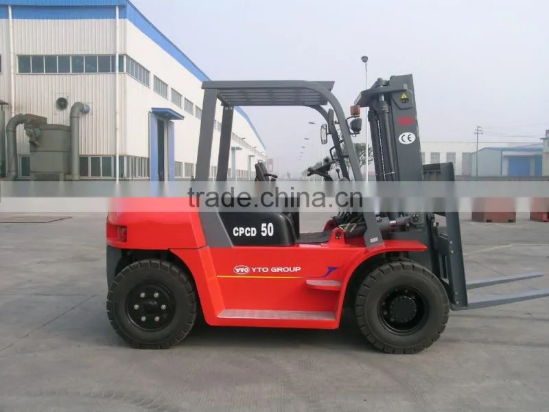 YTO Forklift CPCD50 For Sale 5t forklift Price for sale