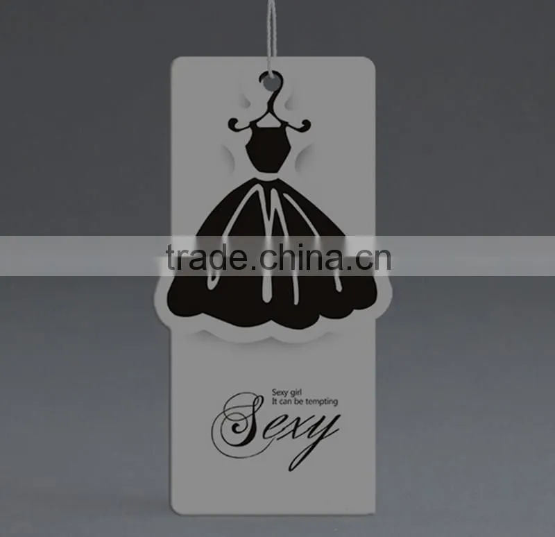 custom design welcomed fashion cloth tag wholesale