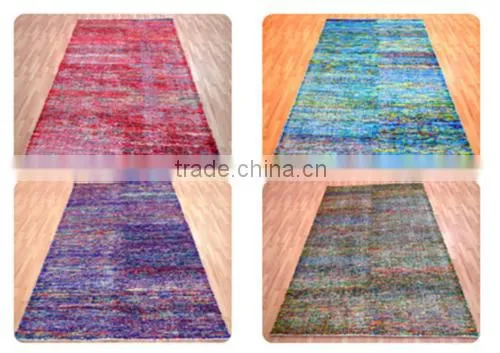 sari silk rugs