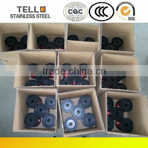 7*7 PVC coated 201 stainless steel wire rope