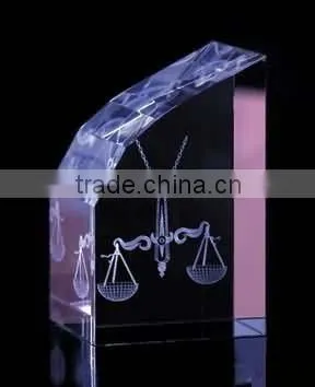 Hot new product noble and high quality crystal glass paperweight for 2016