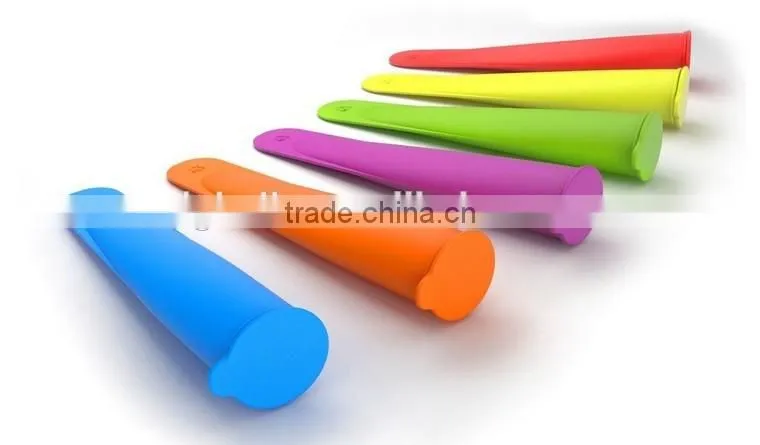 Silicone Ice Pop Maker Molds, Freeze Pops and Smoothie Pops - No Mess, Flexible, Durable, Easy to Clean and FDA Approved