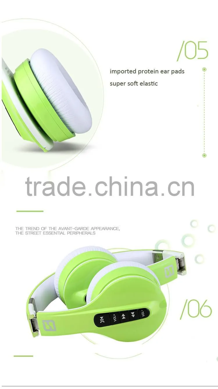 New products Invisible bluetooth stereo earphone sport for mobile phone