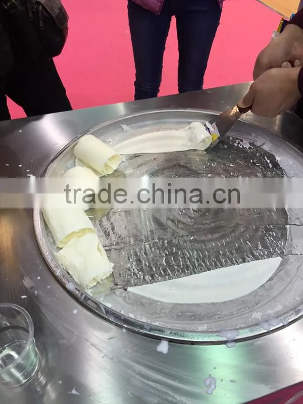 fried roll ice cream machine/rolled ice cream machine/ice cream roll machine