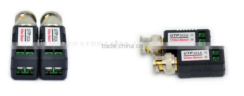 interference rejection CCTV 4 ch Passive utp video Balun