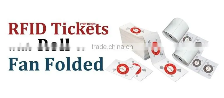 Low cost rfid tickets for walmart supermarket