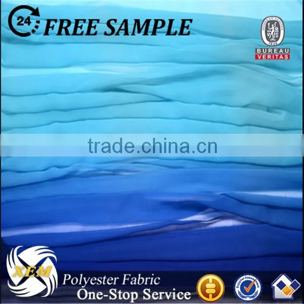 75D 100%polyester chiffon tops wholesale fabric