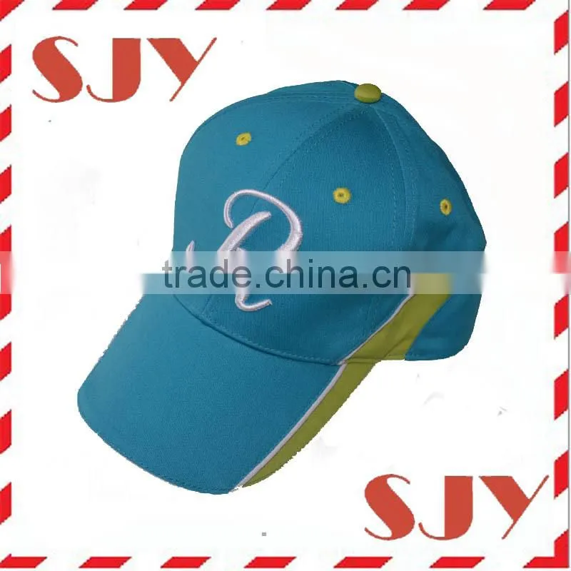 embroidery 6 panel cotton baseball caps,6 panel 100% cotton golf caps