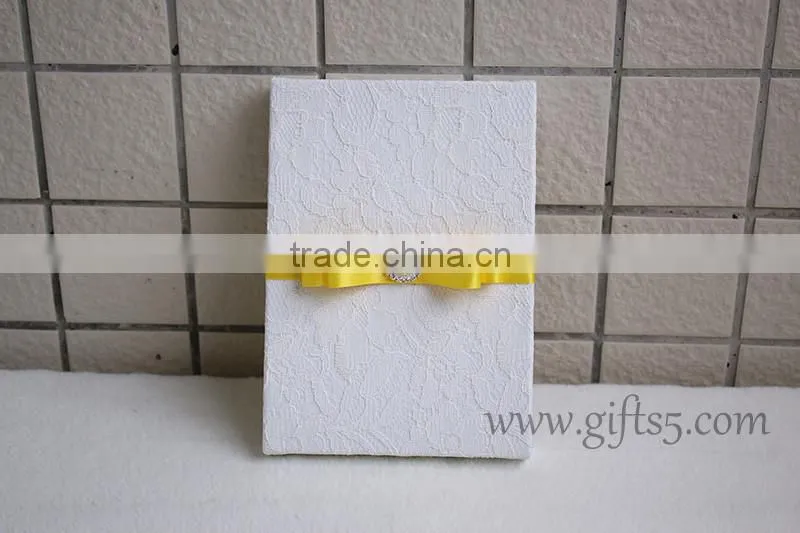 Elegant Wedding Invitations Silk Boxes Wholesale
