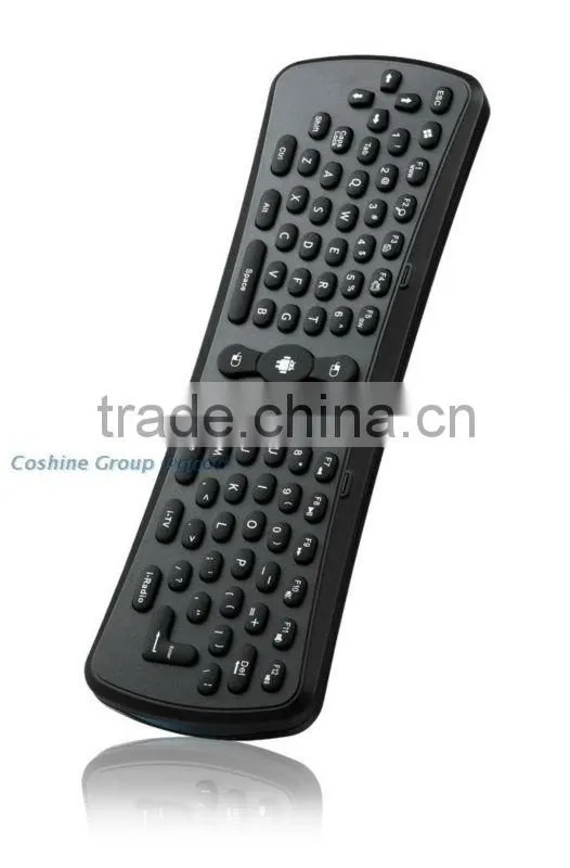 2.4G Wireless Mini 3D Gyroscope Anti-shake Air Mouse Keyboard For Andriod TV PC