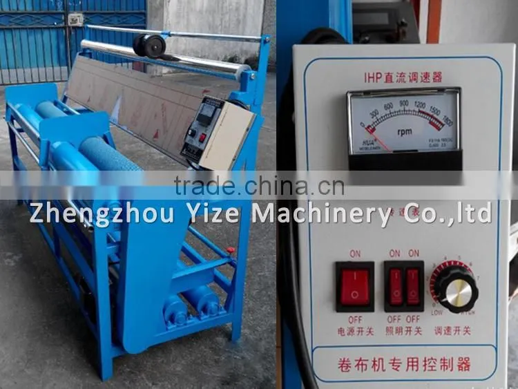 Fabric roll machine / cloth inspecting machine / fabric inspection and measuring machine