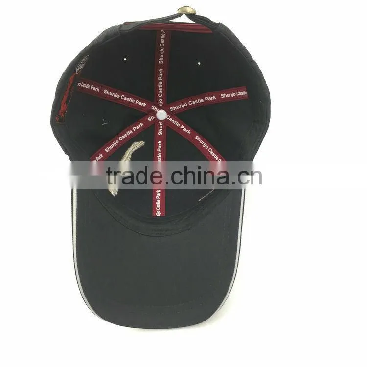 Wholesale constructed pure cotton baseball golf cap