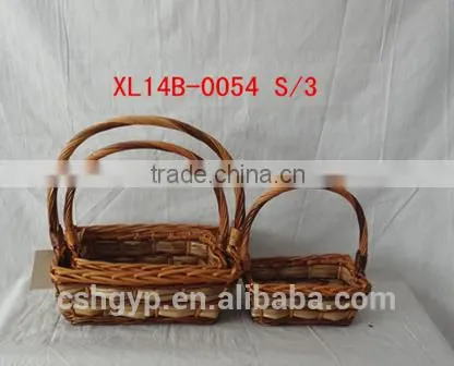 Beautiful cotton rush basket