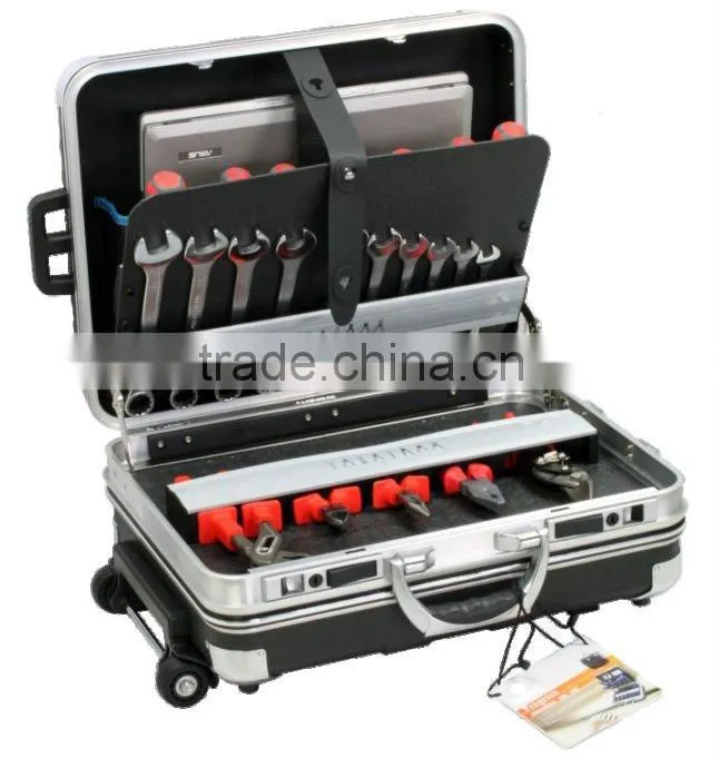 heavy duty aluminum waterproof Progress Professional shockproof Tool Case