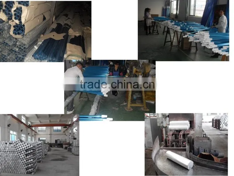 Factory price Silver Swimming Pool Telescopic Pole