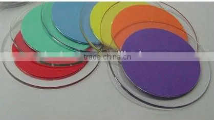 Custom acrylic coaster with holder
