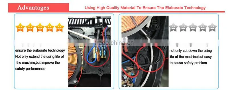 Home Use Induction Cooker With Press Button 2000W