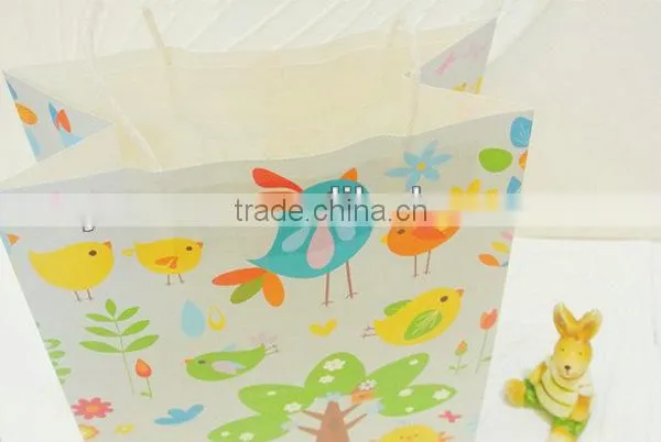 Yiwu wholesale small printed packing paper bags