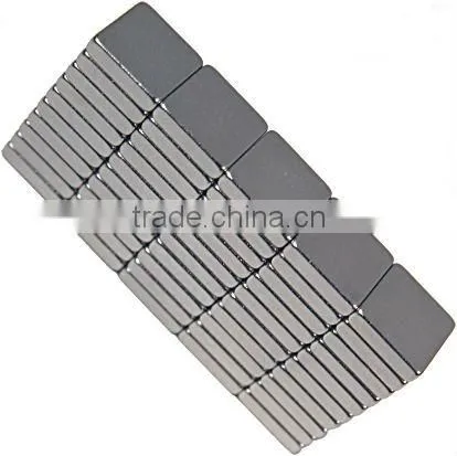Cheap stock sintered ndfeb powerful permanent neodymium block magnet
