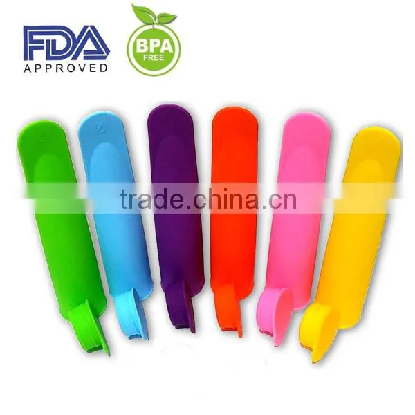 Easy removing silicone ice lolly mold