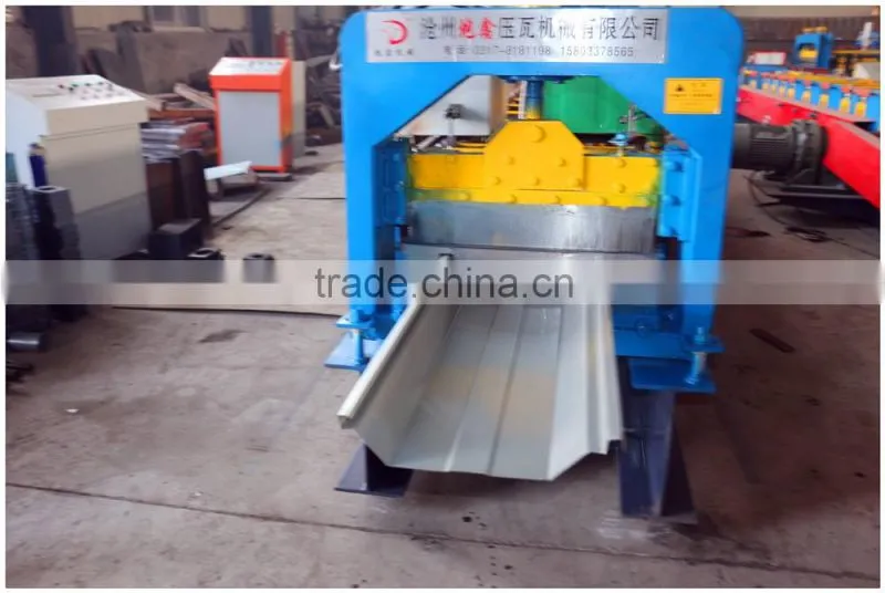 roof panel standing seam machine