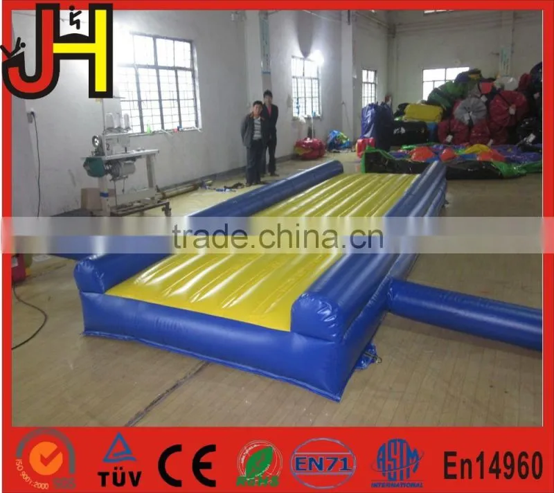 Best price inflatable gymnastics mats for sale, inflatable gymnastics mat made in China